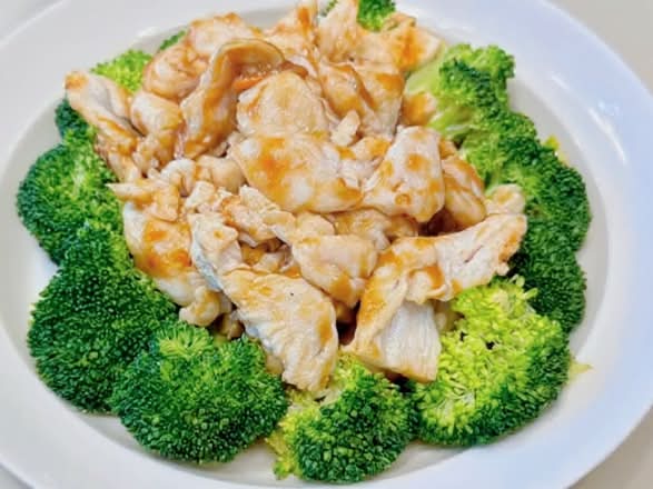 Chicken & Teriyaki and Garlic 烧汁鸡片